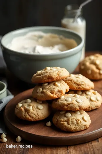 Bake Soft White Chocolate Chip Molasses Cookies steps