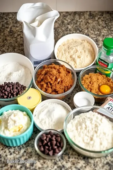 Stevia-Sweetened Chocolate Chip Cookies ingredients