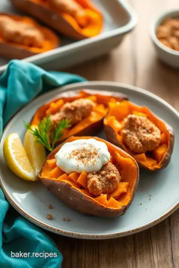 Cinnamon Sugar Sweet Potato Fries presentation