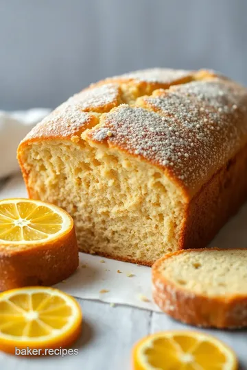 Tea Pain (French Tea Bread) presentation