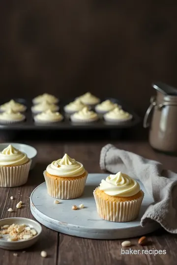 Bake Vanilla Almond Cupcakes with White Chocolate steps