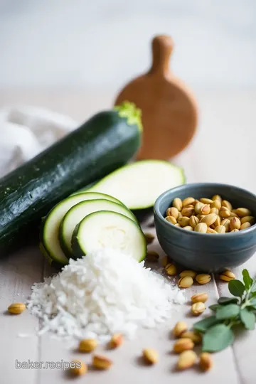 Bake Zucchini Pistachio Bread Delightfully ingredients