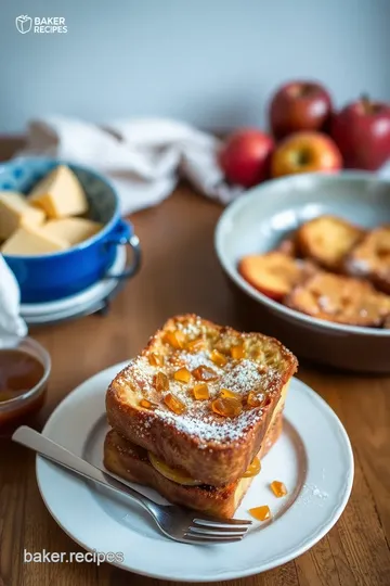 Baked Apple Cider French Toast steps