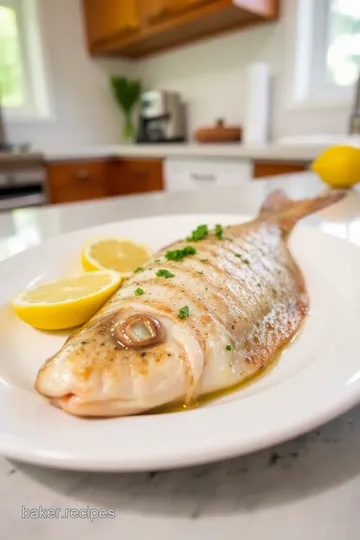 Baked Crappie with Lemon & Herbs steps