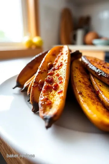 Baked Plantains with Cinnamon and Honey steps