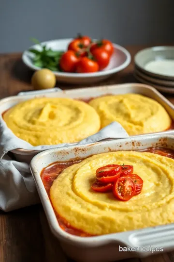 Baked Polenta with Burst Tomatoes steps