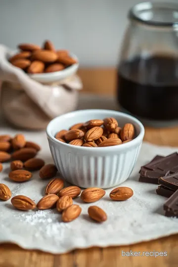 Make Salted Dark Chocolate Almond Toffee ingredients