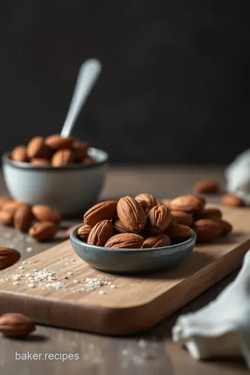 Make Salted Dark Chocolate Almond Toffee presentation