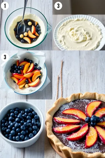 Blueberry Peach Pie Recipe steps