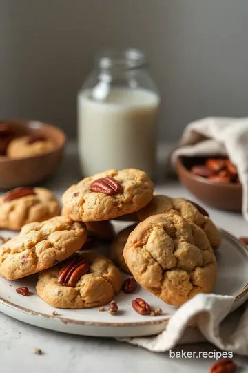 Butter Pecan Cookies presentation