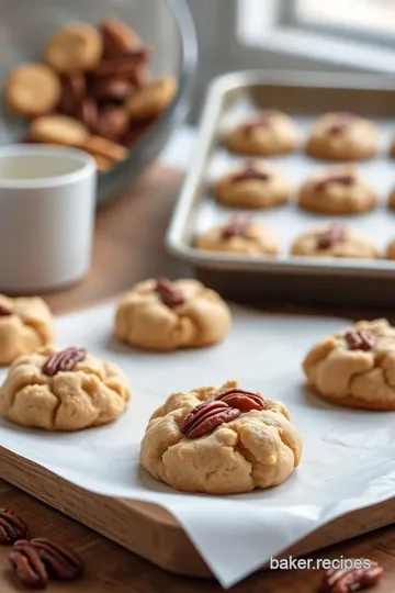 Butter Pecan Cookies steps