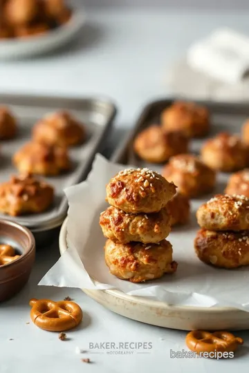 Pretzel Crusted Chicken Bites steps