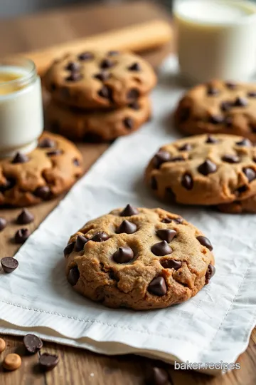 Brown Butter Chocolate Chip Cookies presentation