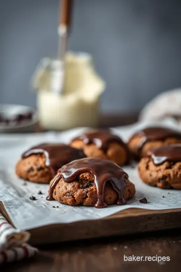 Baking Chocolate Scones with Decadent Glaze steps