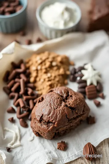 Triple Chocolate Scones ingredients