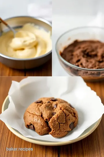 Triple Chocolate Scones steps