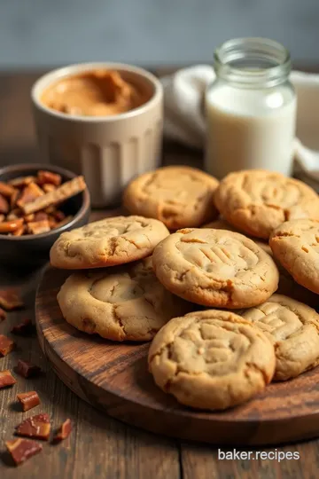 Cookies: Peanut Butter Bacon Dark Chocolate ingredients