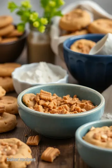 Crisp Peanut Butter Cookies ingredients