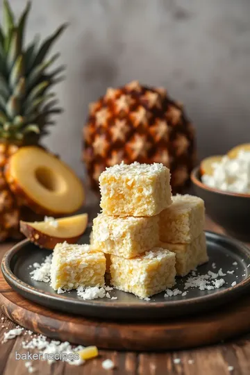 Pineapple Coconut Cupcakes ingredients