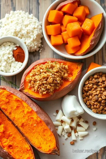 Loaded Sweet Potato Skins ingredients