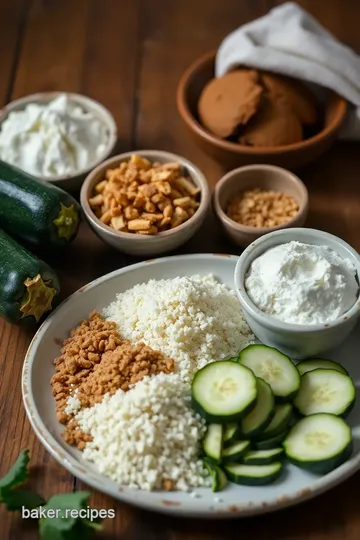 Award-Winning Zucchini Bread with Brown Sugar Streusel ingredients