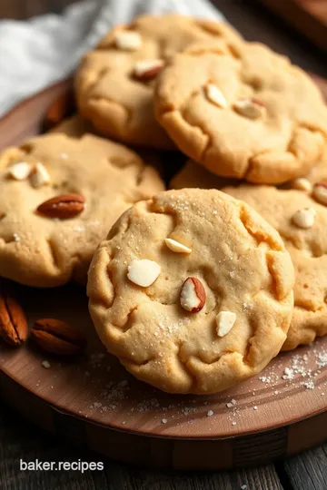 Beachy Cinnamon Almond Cookies presentation