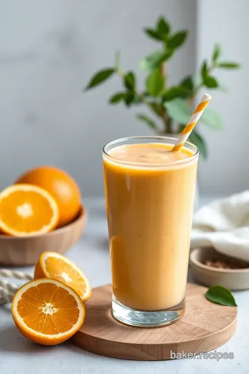 Blend Orange Creamsicle Smoothie Delight ingredients