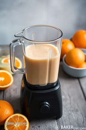 Blend Orange Creamsicle Smoothie Delight steps