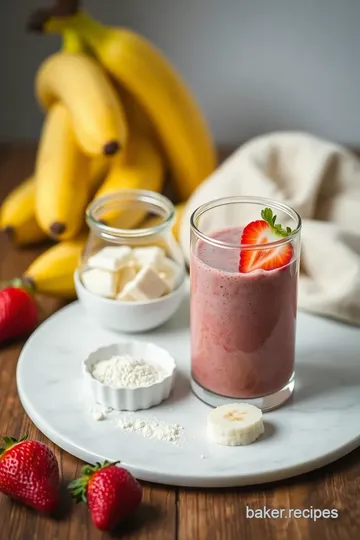 Blend Strawberry Banana Popsicles ingredients