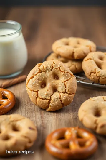 Butterscotch Pretzel Chocolate Chip Cookies presentation