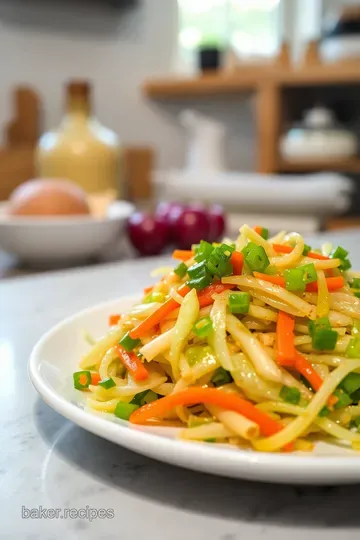 Cabbage Stir-Fry with Ginger and Garlic steps