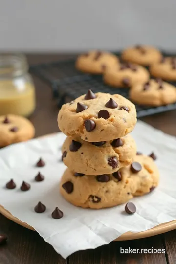 Cake Batter Chocolate Chip Cookies presentation