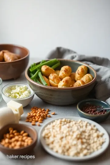 Cheesy Crab-Loaded Pretzels Delight ingredients