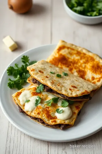 Cheesy Mushroom Kale Quesadillas Delight steps