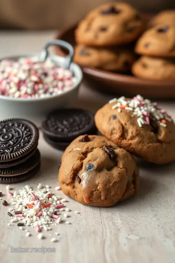 Chewy Cake Batter Oreo Delights ingredients