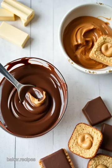 Chocolate-Covered Peanut Butter Pretzel Bites ingredients