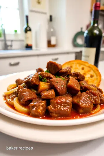 Classic Beef Bourguignon: A French Culinary Delight steps