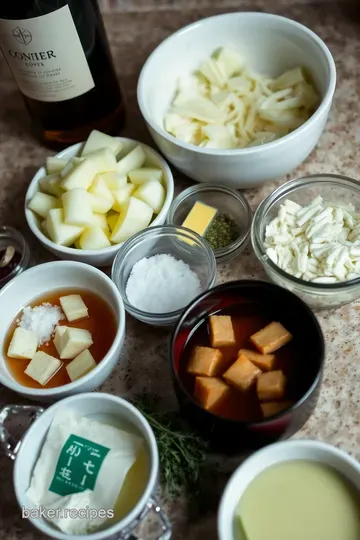Classic French Onion Soup Made in a Crock Pot ingredients