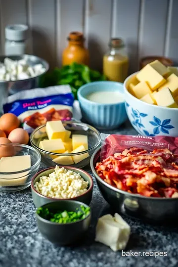 Classic Quiche Lorraine: A French Delight ingredients