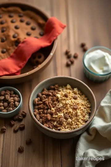 Cookie Dough Ice Cream Pie Delight ingredients