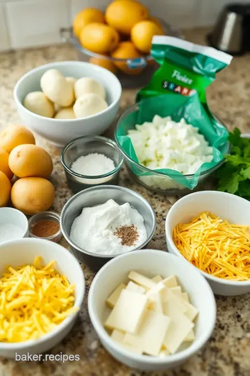 Cottage cheese recipe for air fryer baked potato skins: The Ultimate Guide to Crispy Perfection! ingredients