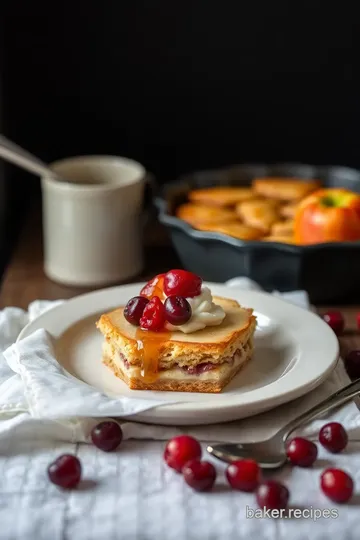 Cranberry-Apple Delight: A Festive Baked Dessert steps