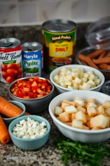 Creamy Crockpot Tomato Soup: A Cozy Classic ingredients