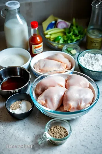 Crispy Air Fryer Fried Chicken: Guilt-Free Indulgence ingredients