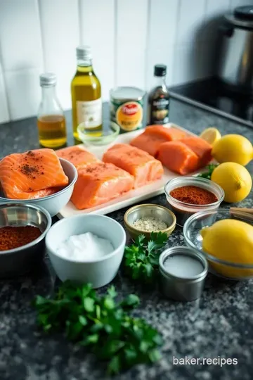 Crispy Air Fryer Salmon: A Quick and Flavorful Delight ingredients