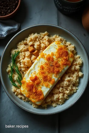 Crispy Baked Cod Dreamlight Valley presentation