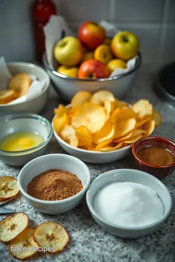 Crispy Crunchy Apple Chips: Nature&#039 s Sweet Snack ingredients