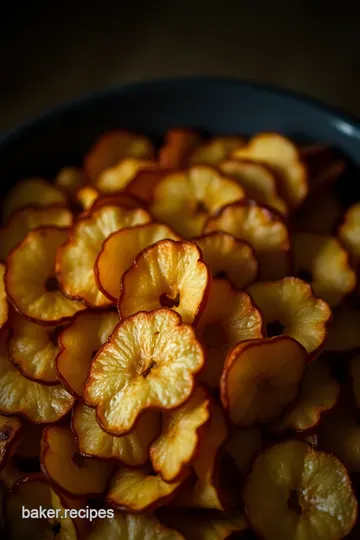 Crispy Crunchy Apple Chips: Nature&#039 s Sweet Snack presentation