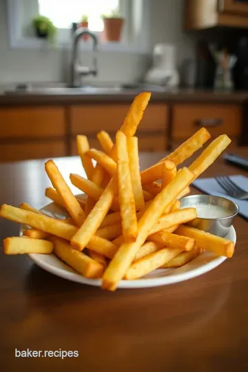 Crispy Homemade French Fries: A Classic Comfort Food steps