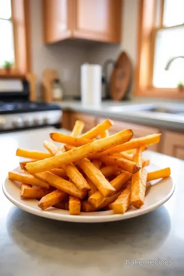 Crispy Oven-Baked French Fries: Golden Tender and Guilt-Free! steps